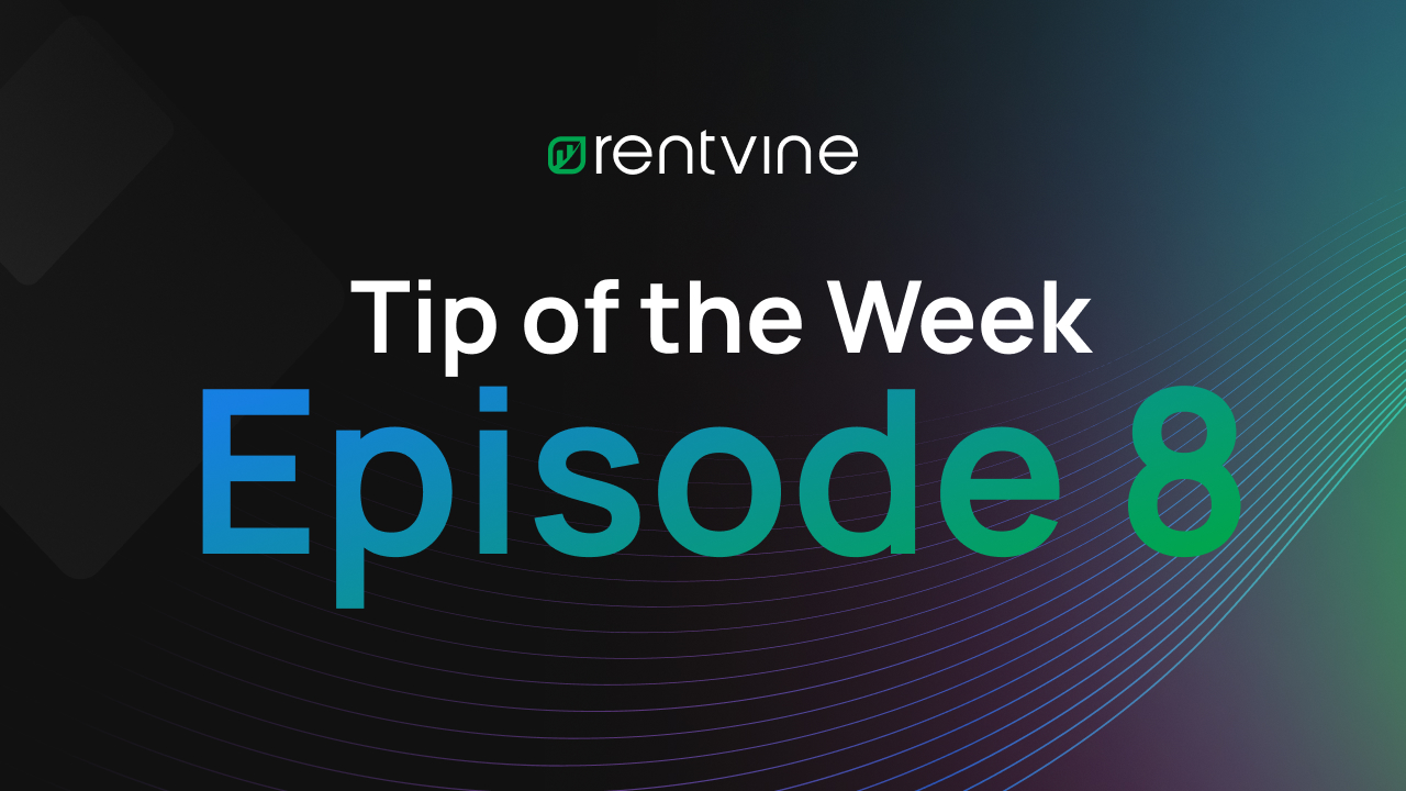 Rentvine Tip of the Week - Episode 8: Proration Features & Settings